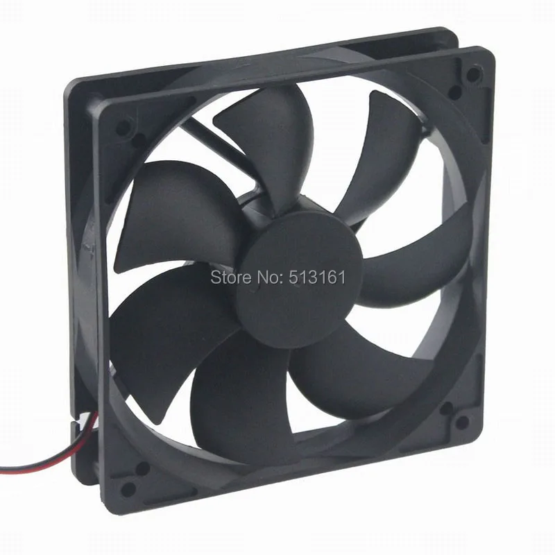 Gdstime 120 mét 12 cm 2Pin Cooler 12025 S 120 mét x 120 mét x 25 mét DC 12 V trường hợp Làm Mát Fan