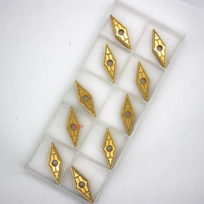จัดส่งฟรี VNMG160404 TM T9125 เครื่องมือเปลี่ยนภายนอกคาร์ไบด์แทรกเครื่องกลึงเครื่องตัดเครื่องมือ