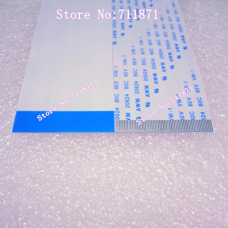 Kabel Flat Fleksibel Tipe A 0.5 Pitch 60P FFC Line LCD LED 150mm 60 Pin TTL Kabel FFC Jarak Pin 0.5mm Kabel Ribbon 60Pin Kabel FPC