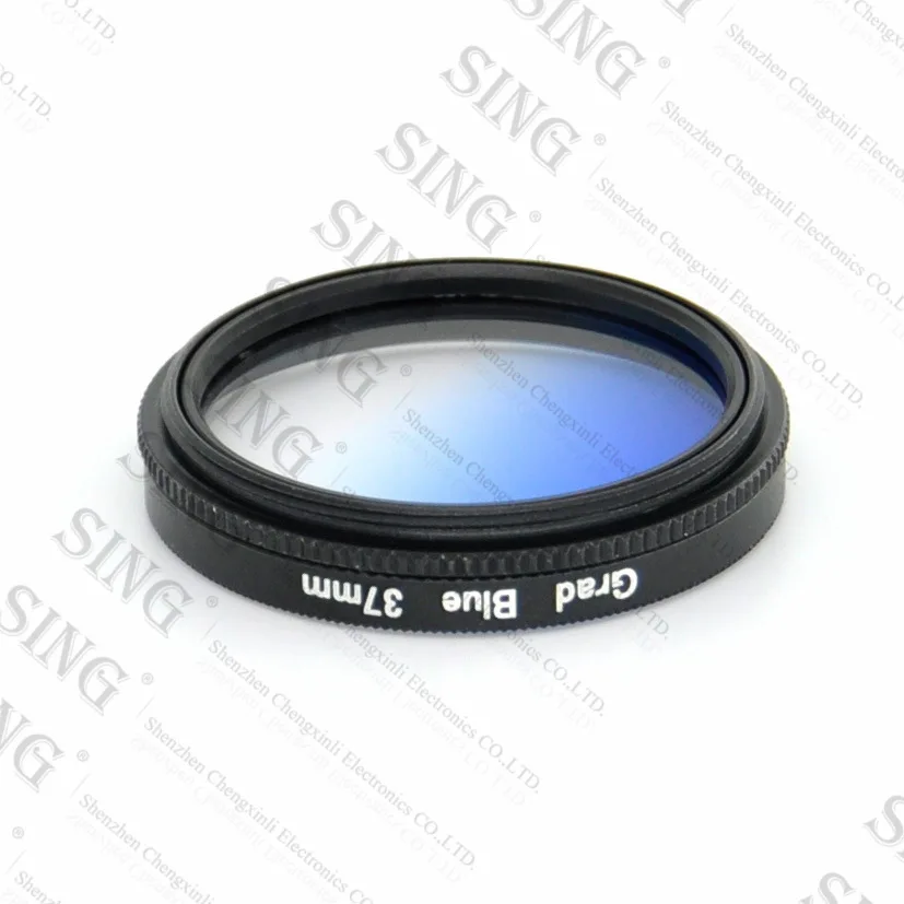 Red Yellow Orange Purple Gray Blue Grad Gradient Filter Circular Rotating Graduated Color Filter 30 37 40.5 43 46 49 52 55 58mm