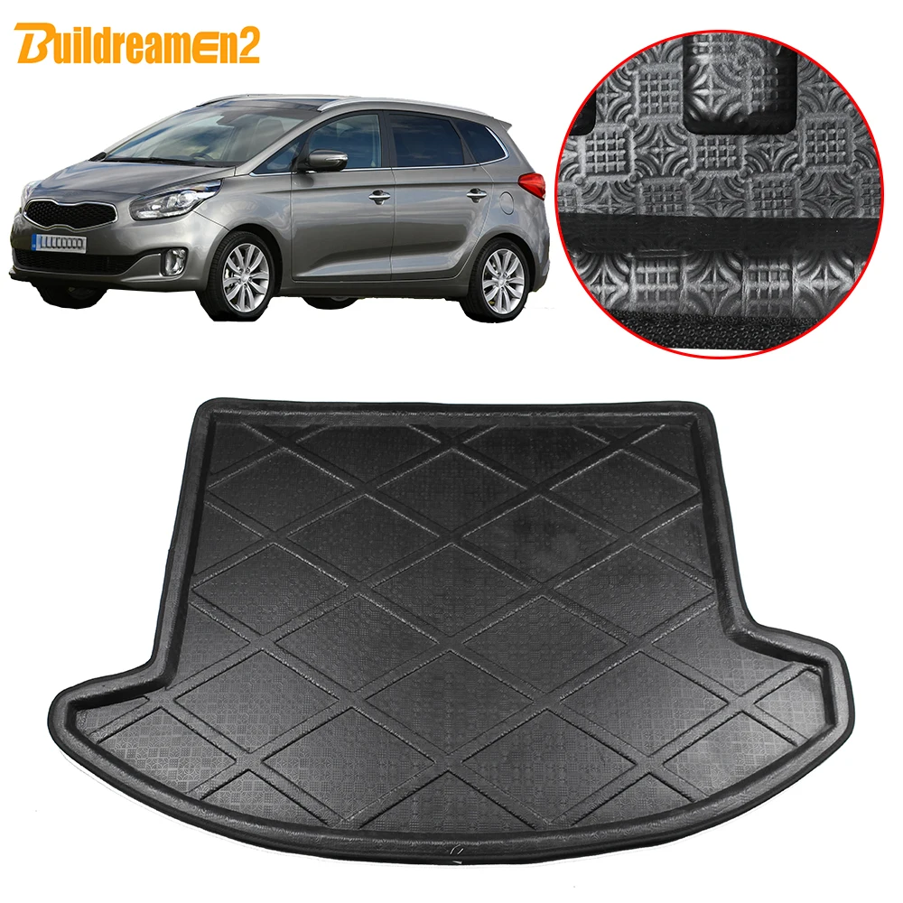 

Buildreamen2 For Kia Carens 5 Seat Car Tray Boot Liner Tail Trunk Mat Floor Cargo Carpet Pad 2006 2007 2008 2009 2010 2011 2012