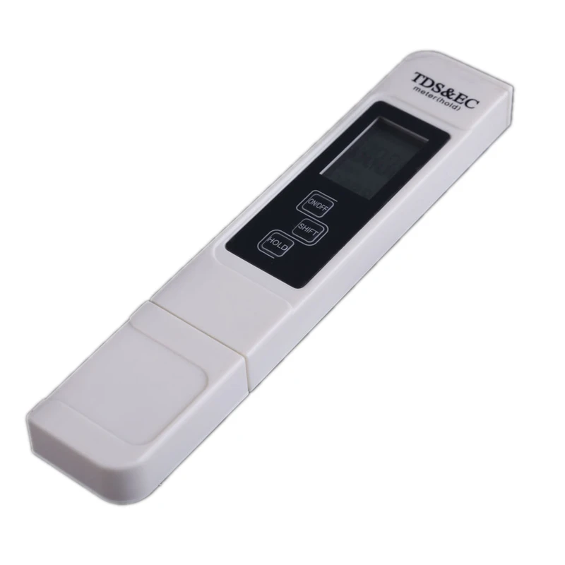 Digital Water Quality Tester TDS EC Meter Range 0-9990us/cm Multifunctional Water Purity Temperature Meter TEMP PPM Tester Tools