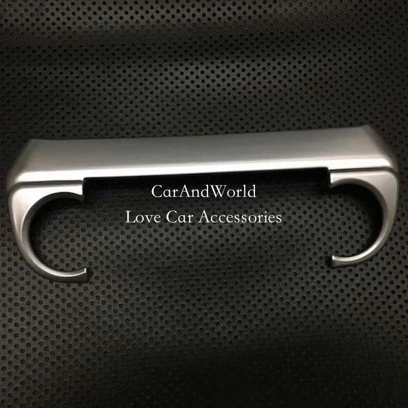 For Mazda CX-5 CX5 CX 5 2017-2025 Interior Air Condition Switch Cover Front Control Panel ABS Chrome Car-Styling Accessories