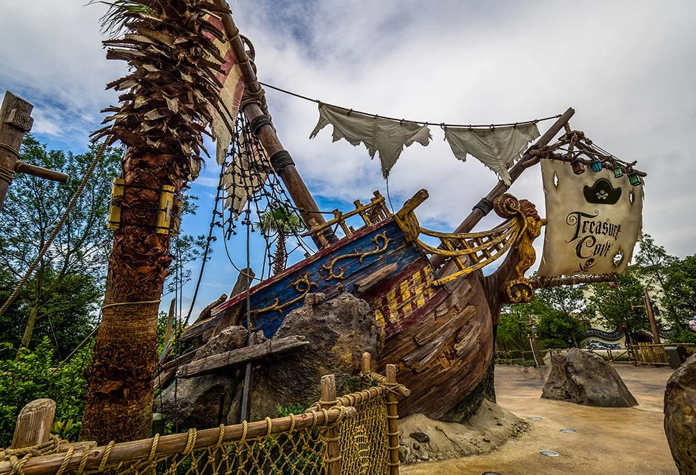  Caribbean Pirates Birthday Ship Photography Backdrops Kids Theme Party Photo Booth Background Studio Computer Printed