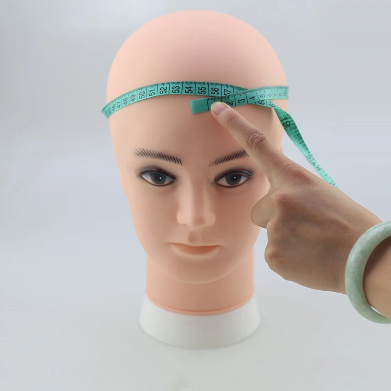 

Bald Mannequin Head For Wigs Making Hats Display Cosmetology Manikin Head For Makeup Practice Wig Stand