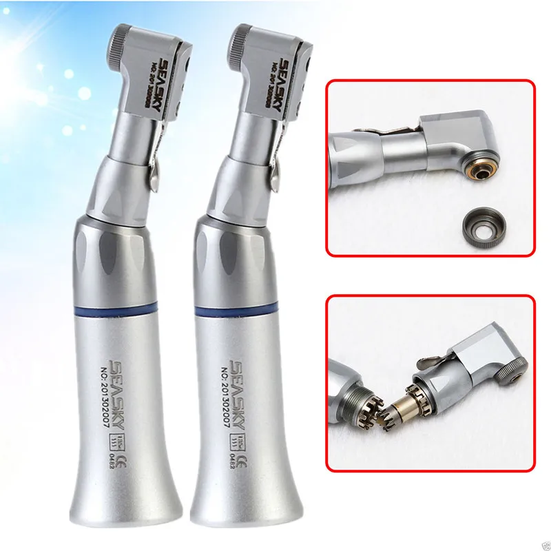 

2X NSK STYLE Dental Low Slow Speed Contra Angle Handpiece Latch SEASKY E-type EP