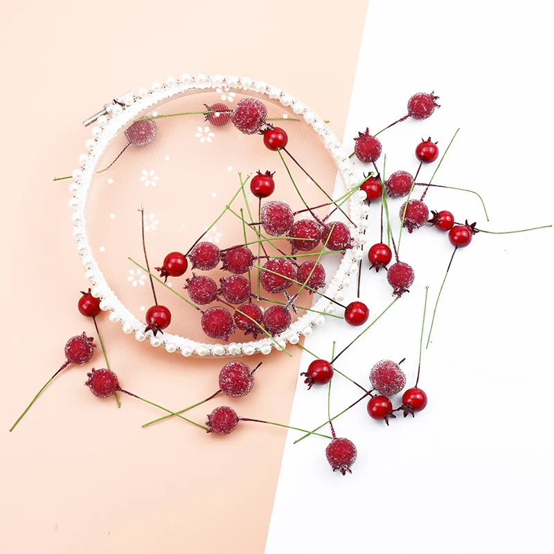 Künstliche Früchte Günstige Schaum Kirsche Haushaltsprodukte Braut Home RoomAccessories Ausverkauf Scrapbook Diy Geschenke Box Gefälschte Pflanzen