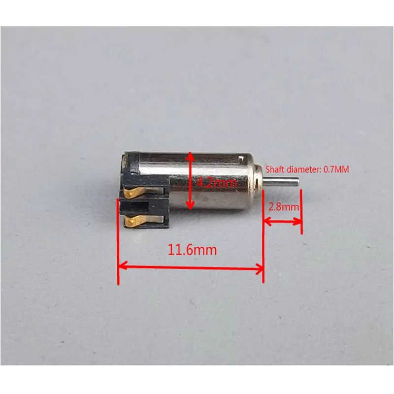 DC 3V 20000RPM Ultra-miniature DC motor, small motor, DC 3V 3.7V 5V Toys Crafts small production