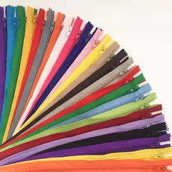 10pcs 25cm (10 Inch) Nylon Coil Zippers Tailor Sewer Craft Crafter's & FGDQRS (20 colors)