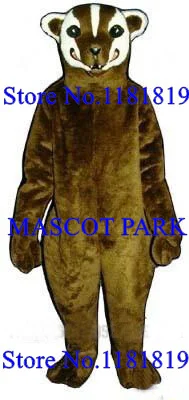 MASCOT wild badger Mascot Costume ADULT SIZE badger theme fur anime cosplay mascotte costumes carnival fancy dress kits