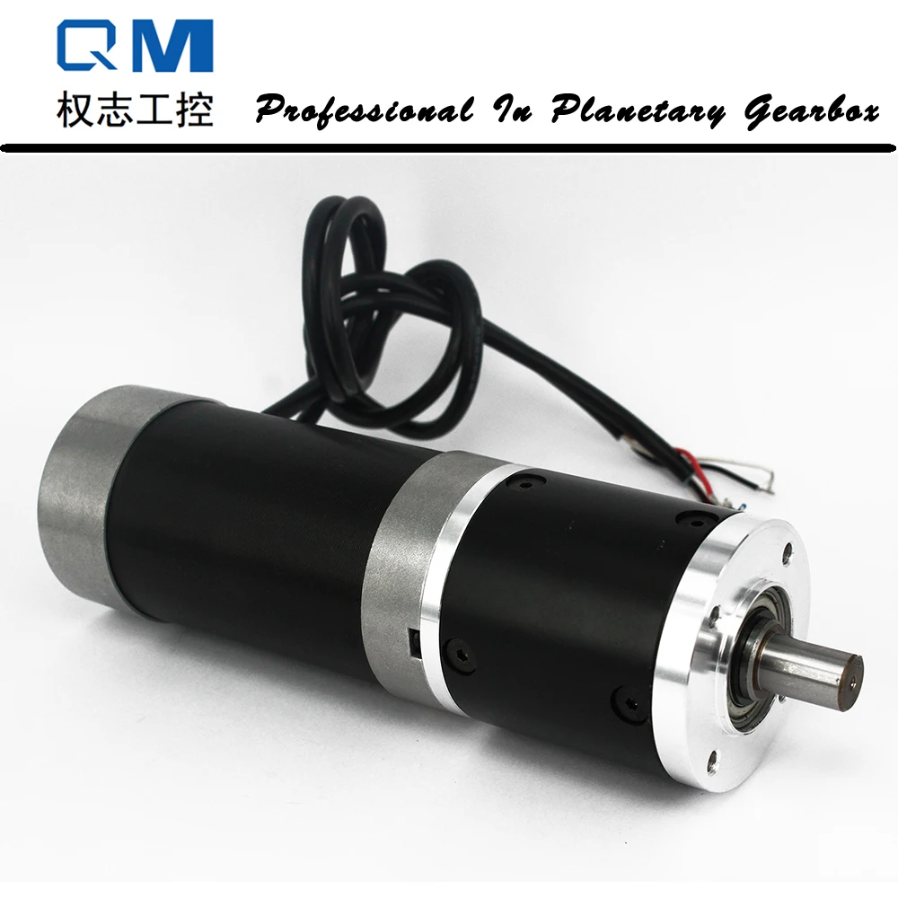 

Diam57 24V 180W Brushless DC Motor Planetary Gearbox Metal Gear Ratio 50:1