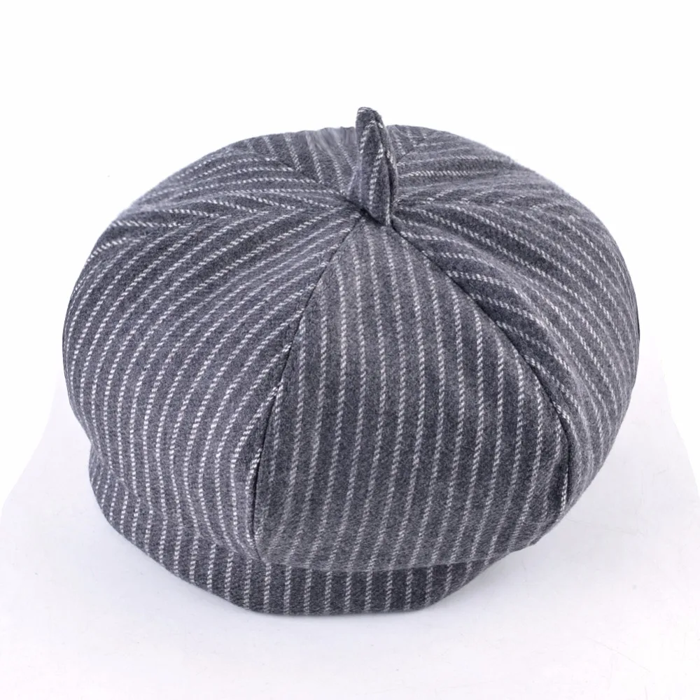 Cotton hats for Boys Berets Spring Casual Peaked cap kids Gorras Planas Children Striped Newsboy Caps girls Autumn Beret bone