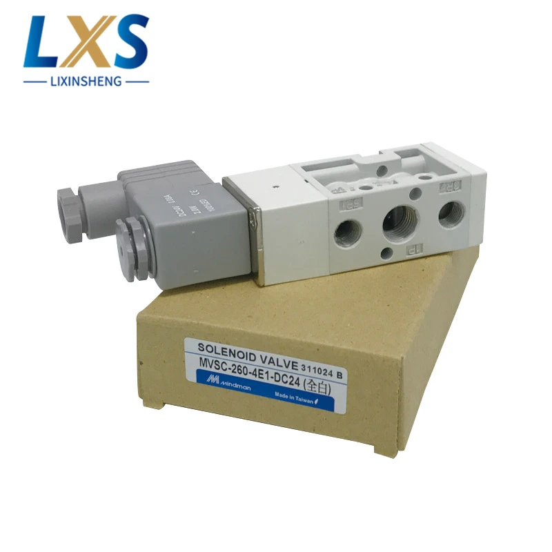 Đài loan MINDMAN Khí Nén Solenoid Van MVSC-260-4E1-DC24V