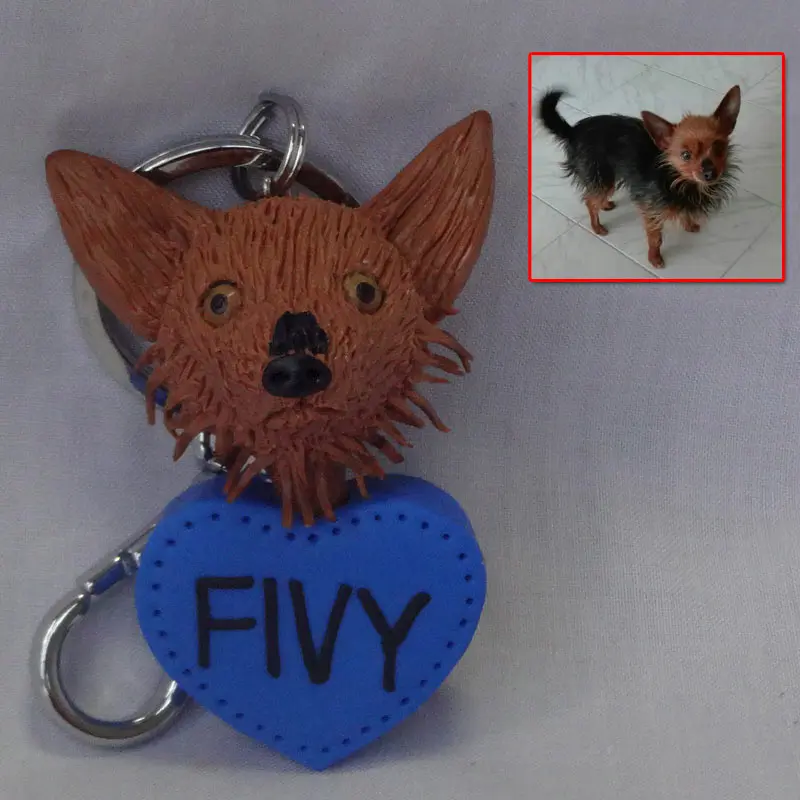 

custom pet key chain AMAZING CAKE TOPPER wedding decoration dog figurine dog miniature doll keychain custom mini wedding cakes