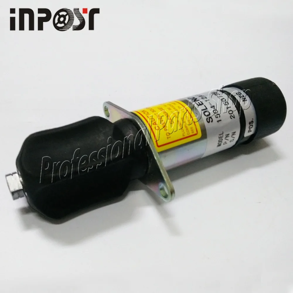 New 12V 1504-12A6U1B1S2 Shutdown Stop Solenoid 307-2546-12