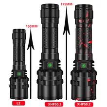 High power 10000LM XHP220 LED flashlight #6