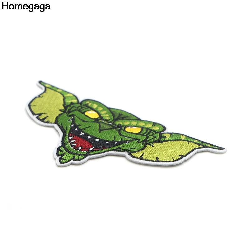 Homegaga applique patches diy iron on para shoe bag shirt clothes accessory punk sticker embroideried badge D1988
