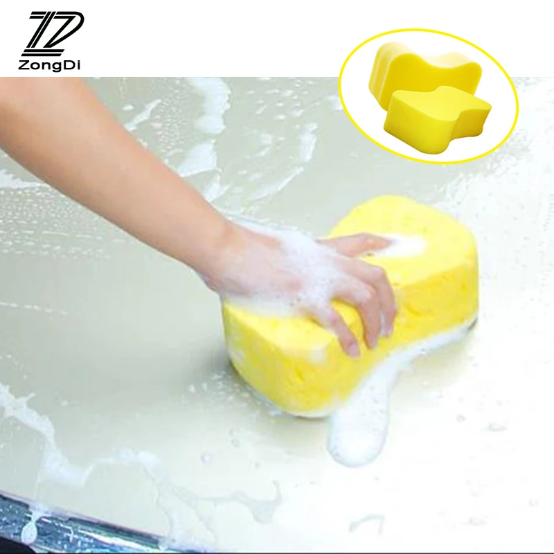 

ZD 1Pc Car washing sponge Vacuum compressed for Audi a4 b6 a3 Renault duster megane 2 Chevrolet cruze Ford focus 2 3 accessories