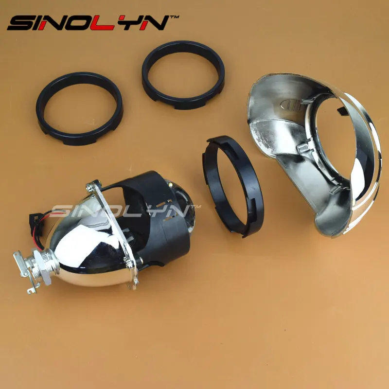 Centric Rings For adapt 2.5 inch Bi-xenon Projector Lens to 3.0 inch Projectors Shrouds Headlight Retrofit Accessories