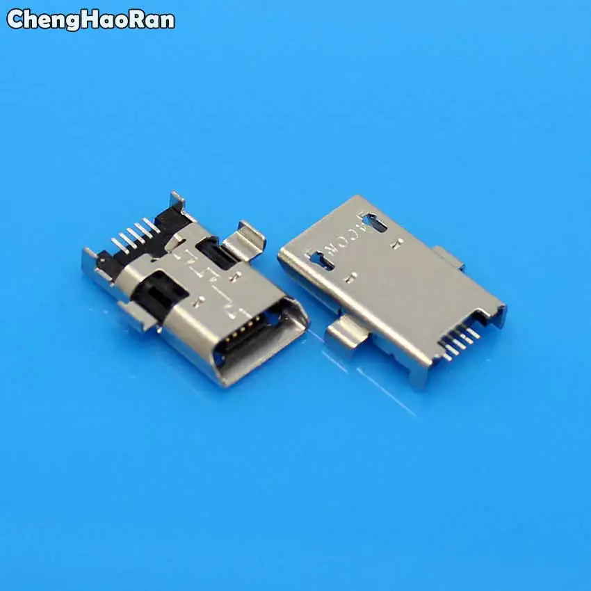 ChengHaoRan 2pcs Micro USB Connector Jack Socket Dock Plug For ASUS Memo Pad 10 ME103K K01E ME103 K010 K004 T100T Charging Port