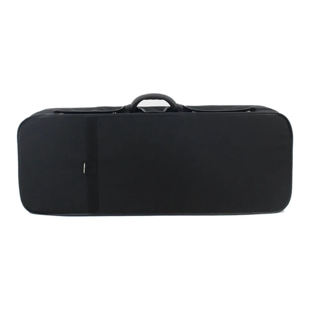 TONGLING Black Canvas Shockproof Portable Light Viola Case for 15-16.5\