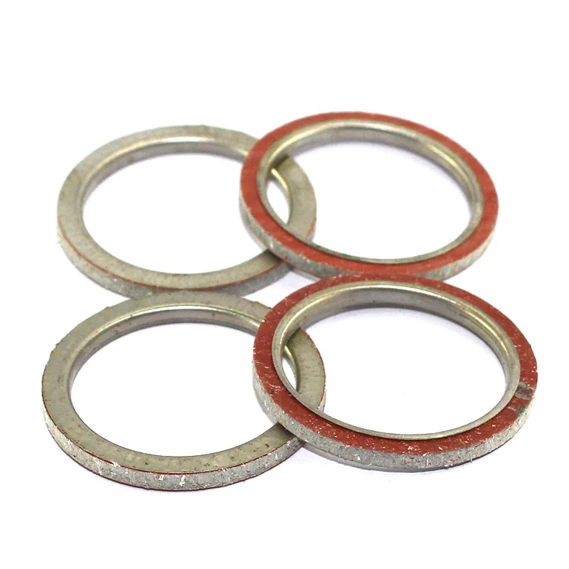 4PCS FOR KAWASAKI KZ750 N1/N2 Spectre 1982-1983 ZR750 1991-1992 ZR750 1996-2002 ZR750 F1/F2 ZR-7 1999-2000 Exhaust Pipe Gasket