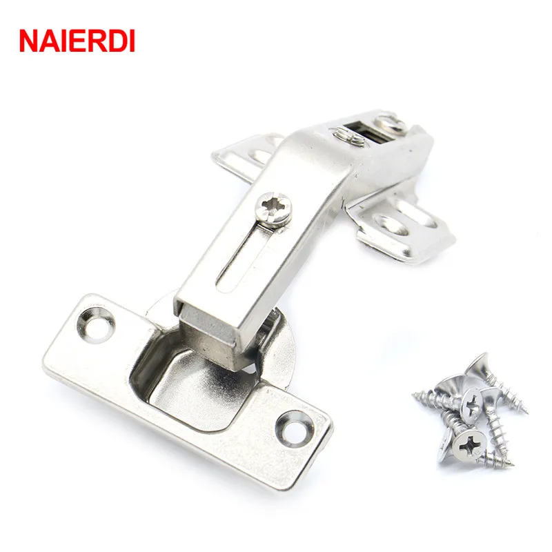 NAIERDI 135 Degree Corner Fold Cabinet Door Hinges 135 Angle Hinge Furniture Hardware For Home Kitchen Bathroom Cupboard