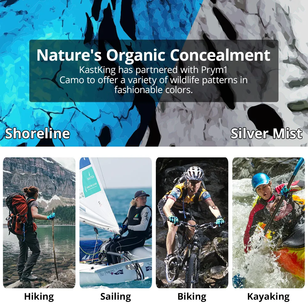 KastKing Fishing Gloves SPF 50 Sun Men Hands Protection Gloves Breathable Outdoor Sportswear Gloves Carp Fishing Apparel Pesca