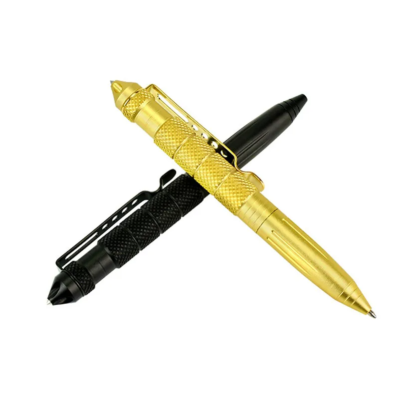 Hohe Qualität verteidigung persönliche Tactical Pen Selbstverteidigung Stift Werkzeug Mehrzweck Luftfahrt Aluminium Anti-skid Tragbare