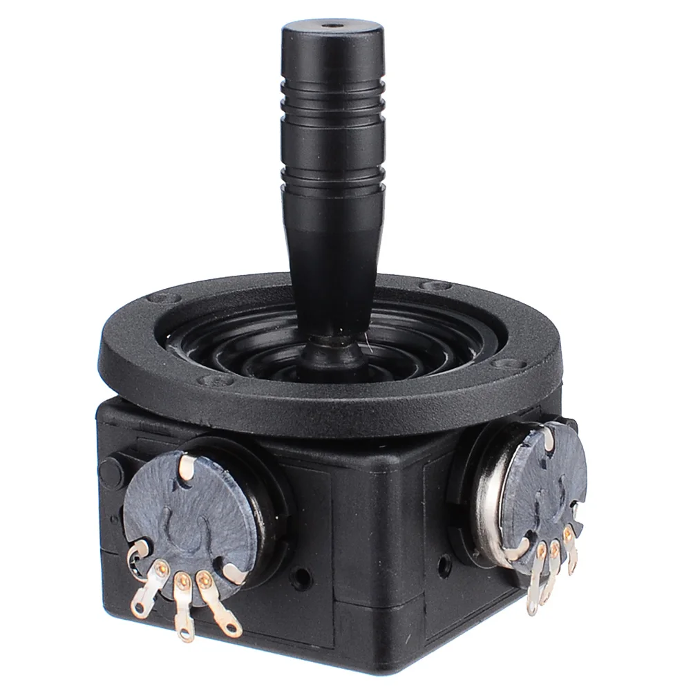 JH‑D202X‑R2/R4 2-Achsen Elektrischer Joystick-Potentiometer mit Reset-Taste 5K 10K Ohm Versiegelt 2D PTZ Monitor-Tastatur-Controller – Detail 3