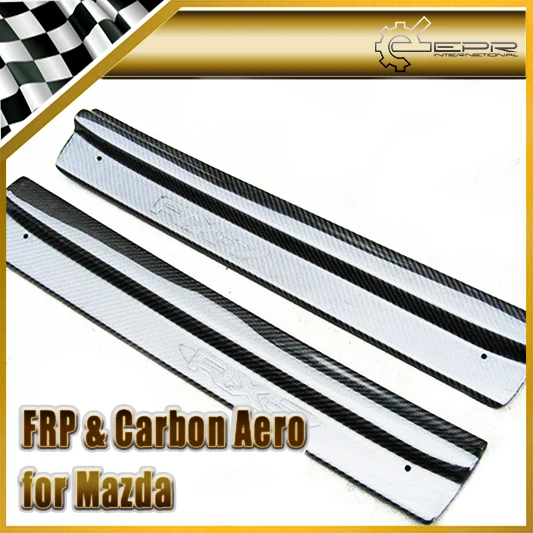 

Car-styling For Mazda RX7 FD3S Carbon Fiber Door Sill Plain Glossy Fibre Side Panel Accessories