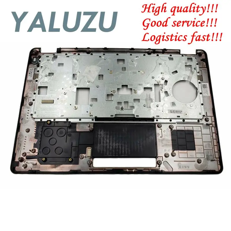 Imagem -02 - Yaluzu Usado Computador Portátil Palmrest para Dell Latitude E5450 Computador Portátil Palmrest Teclado Moldura Superior Case Capa Preta