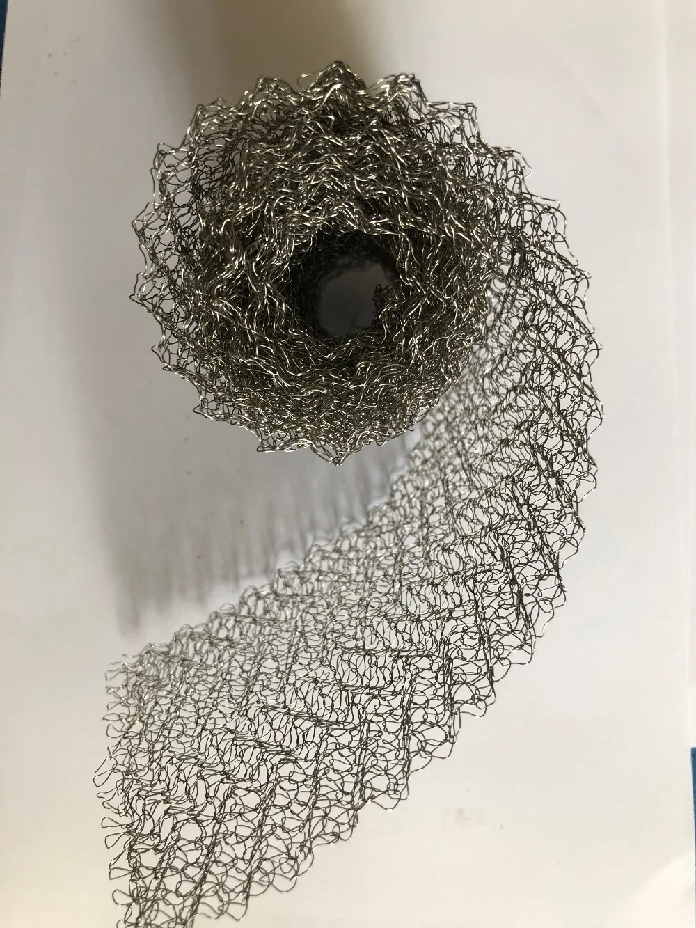 5m/lot Width: 100mm 304 stainless steel Corrugated mesh Vapor-liquid filter Mesh mist eliminator filler Distillation Reflux