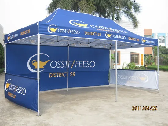 

Custom Print Outdoor Advertising Folding Popup Canopy / Custom Printed Trade Show Tent Marquee 3X6m with Free shipping