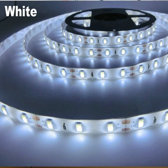 5730 SMD LED Strip DC12V IP65 Waterproof 60LED/m 15m/lot,LED Strip 5730 Bright Than 5630/5050 LED Strip