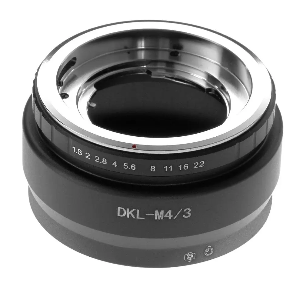 

Кольцо адаптера объектива Fotga DKL-M4/3 для объектива Deckel к Micro Four Third M4/3 GH3/4/5 EM1/M/M10/EP5/EPL3/PL5/PL6/PL7 камера