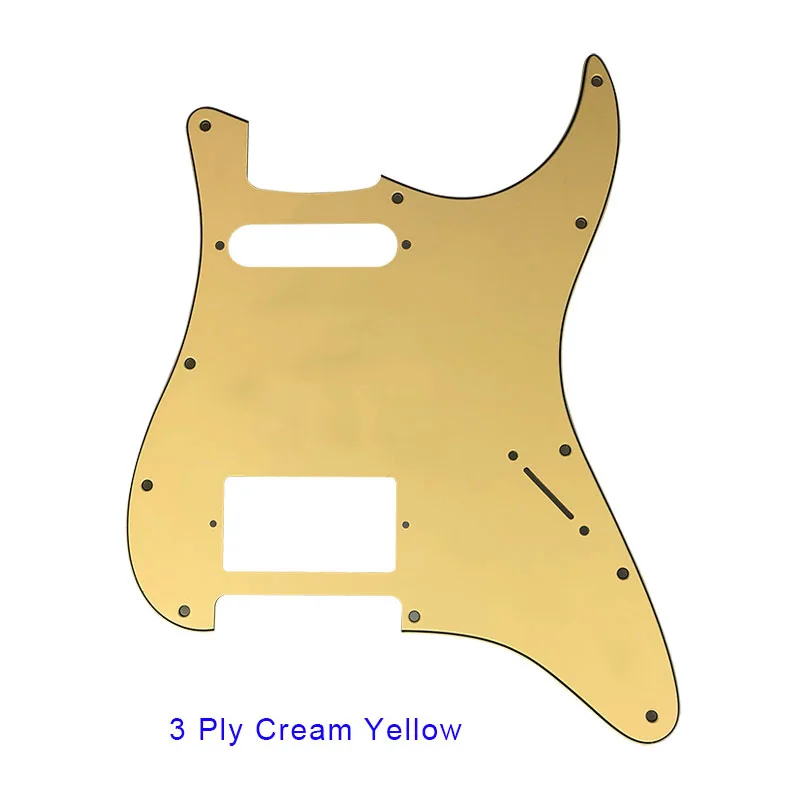 Pleroo-piezas eléctricas para guitarra, placa para rascar, para EE. UU., México Fd Strat, 11 agujeros HS PAF Humbucker