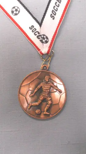 Low price soccer medals big discount campaign medal of honer wholesale football commemorative medal hot sales sport bronze medal