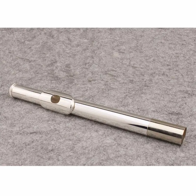 YFL-471 Flute Professional Cupronickel Opening C Key 17 Hole Flute Silver Plated Musical Instruments With Case and Accessories