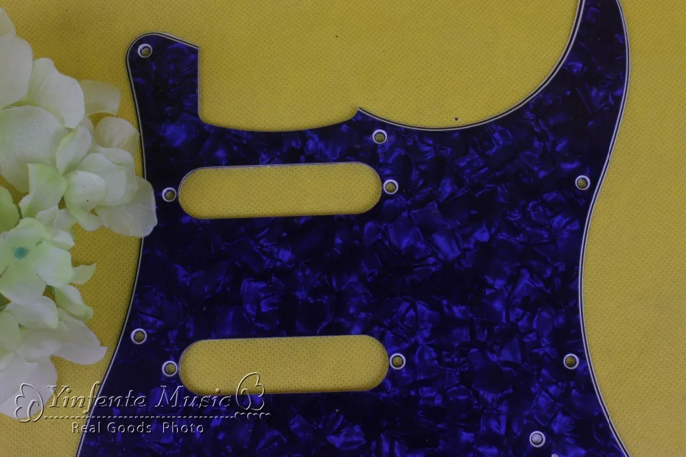 New 1pcs Electric Guitar pickguard Guitar pickguard Pearl Blue #48