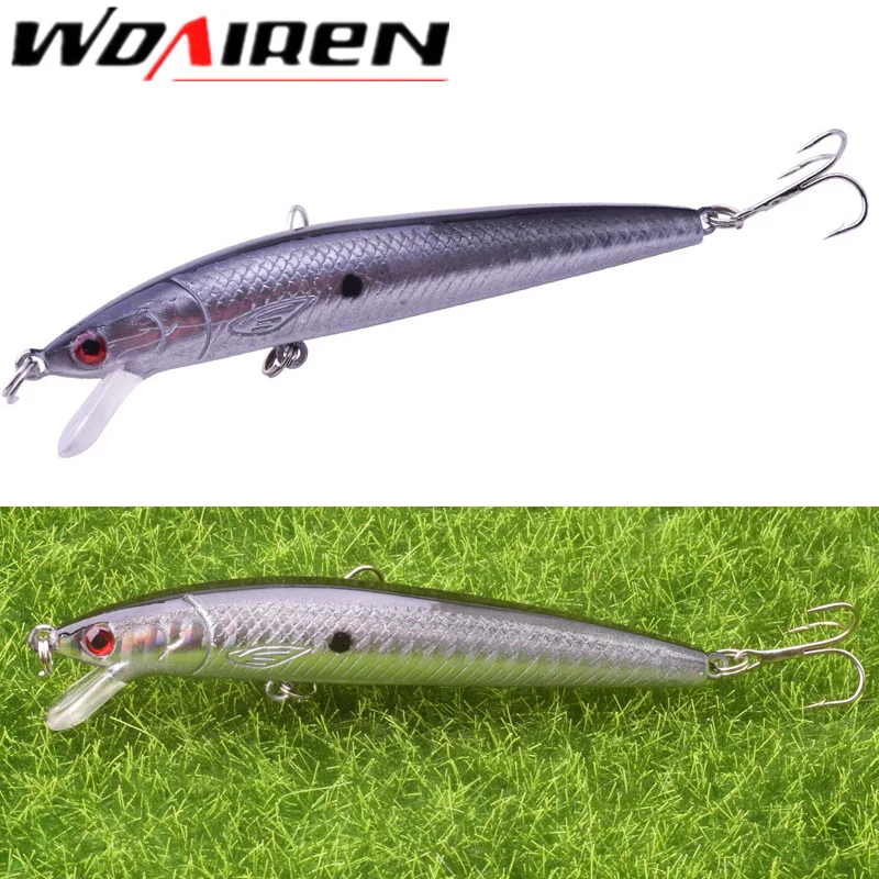 

1Pcs Minnow Fishing Lure 9.5cm 7.5g Fishing Wobblers Hard Crank Baits Artificial Bait Fishing Crankbaits Trout Lures 10 Colour