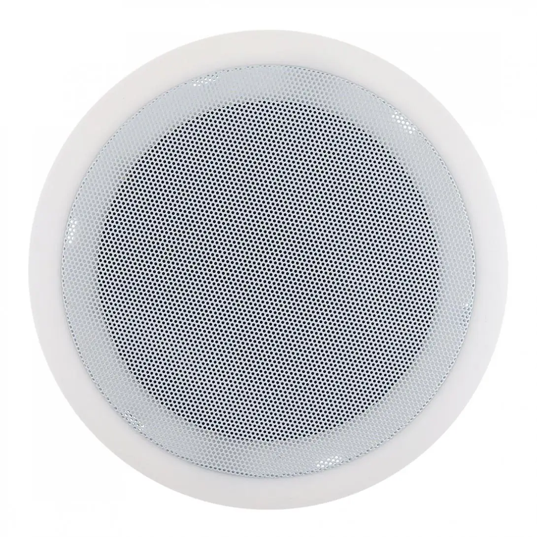 5 Inch 5W Fashion Microphone Input USB MP3 Player Ceiling Speaker Public Broadcast Background Music Speaker for Home Supermarket