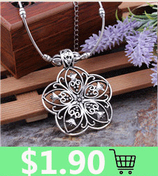 Aussage Ethnische Vintage Tibetischen Silber Farbe Halsketten Runde Münze Geschnitzte Blumen Anhänger Halsketten Für Frauen Tribal Schmuck – Detail 2