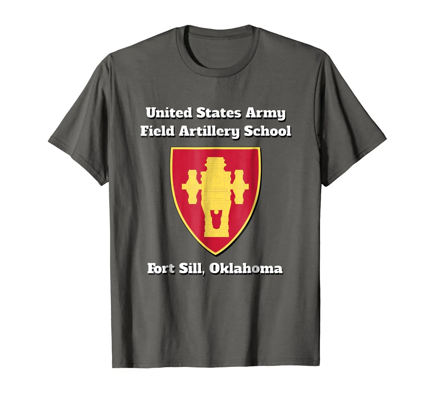 2018 Hot Sale New Men'S T Shirt New Fashion Army Field Artillery School, Dui, Fort Sill, Oklahoma Shirt Offensive Shirts