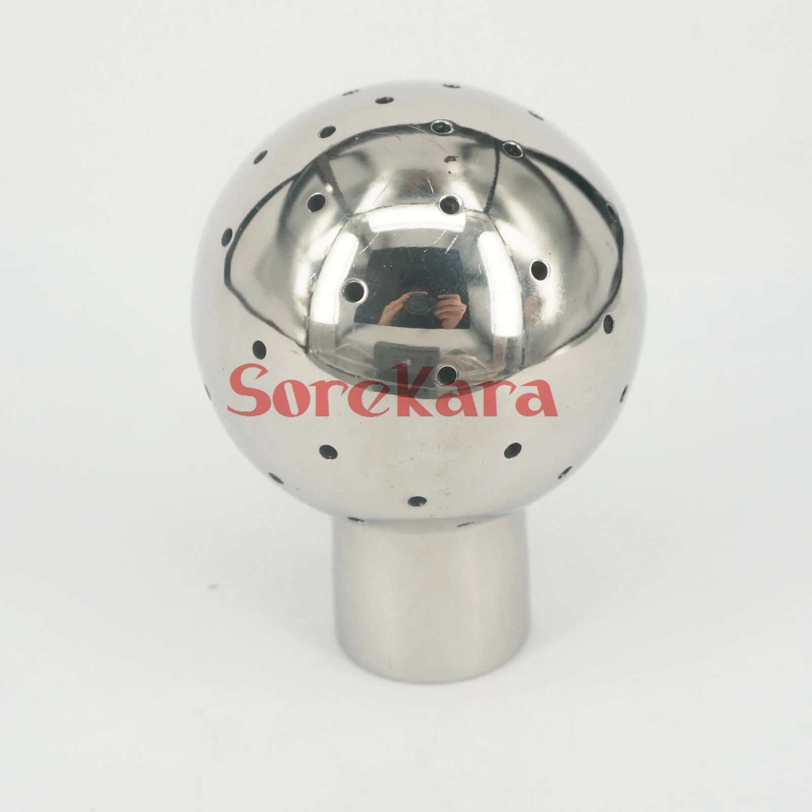 

1/2" BSP Female Thread 304 Stainless Steel Sanitary Thread Fix Spray Ball Tank Cleaning Ball