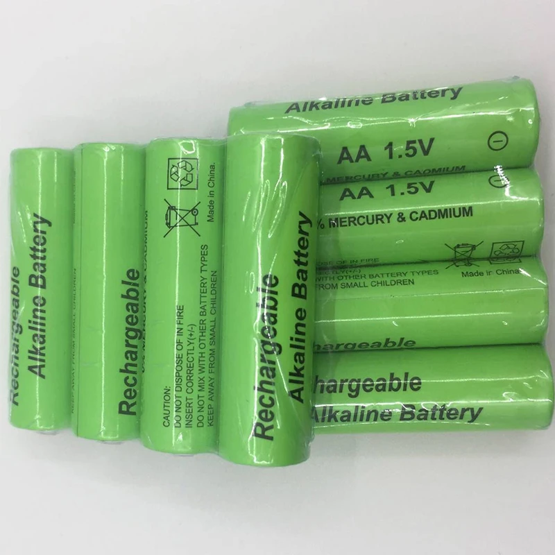 4PCS/lot 1.5V 3000mah AA Battery alkaline Rechargeable Battery 2100mah 1.5V AAA Battery for Flashlight rechargeable Battery