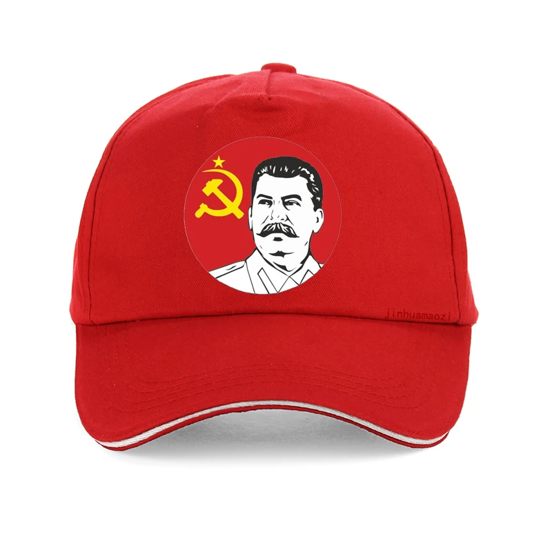 Summer New Fashion Russian cap USSR Stalin Print Baseball cap Unisex Russian President Stalin adjustable bone snapback hat