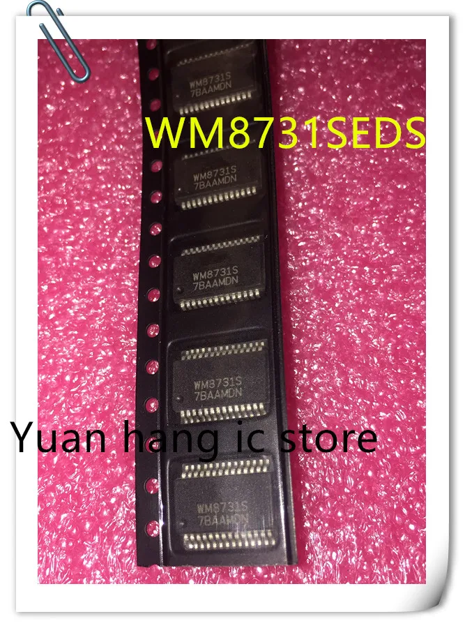 

WM8731 WM8731SEDS WM8731S SSOP28 IC 5pcs/lot