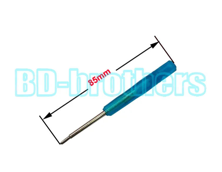 85mm Red Blue 1.5 Phillips / 0.8 Pentalobe / 2.0 Straight / 2.0 Y / T2 T3 T4 T5 T6 Open Tool  for  Phone Repair 2000pcs/lot