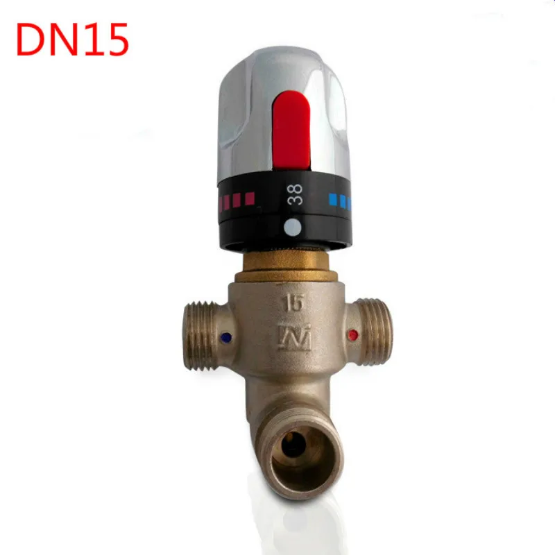 

Thermostatic Valve Temperature Mixing Valve for Solar Water Heater Valve Chrome Constant Water Mixers